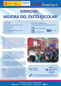 EINNOVA:Mejora del éxito escolar