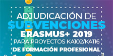 Adjudicaciones subvenciones FP KA1