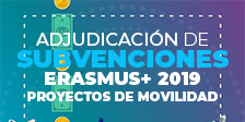 Adjudicación subvenciones 2019